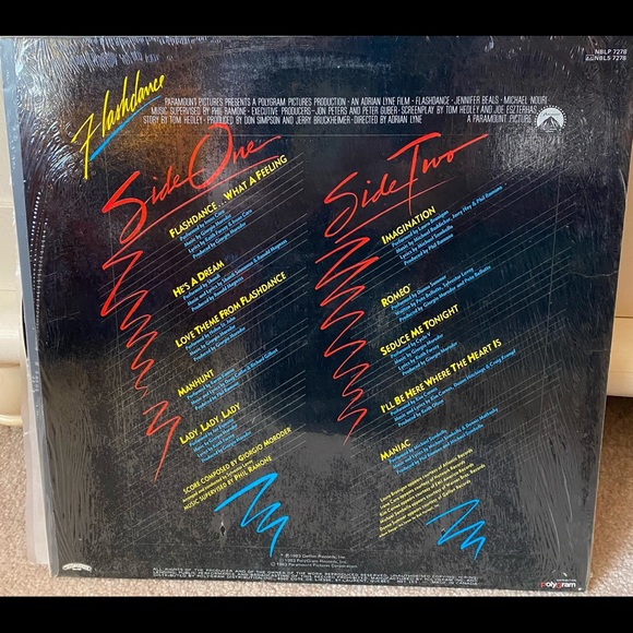 Soundtrack of the 80s movie Flash Dance on vinyl - Picture 2 of 2